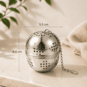 Grosse boule à thé en acier inoxydable pour carafe